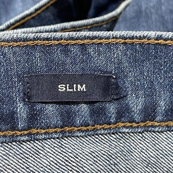 J. Crew Factory Men's Jeans Slim Fit Medium Wash Straight Leg Size 32 - Picture 7 of 10